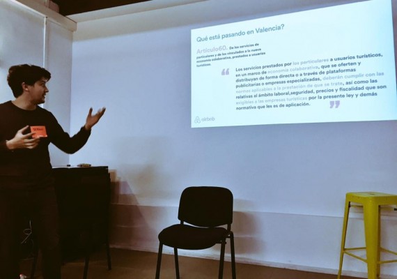AirBnB 'spamea' a los políticos valencianos en contra de la futura ley de Turismo
