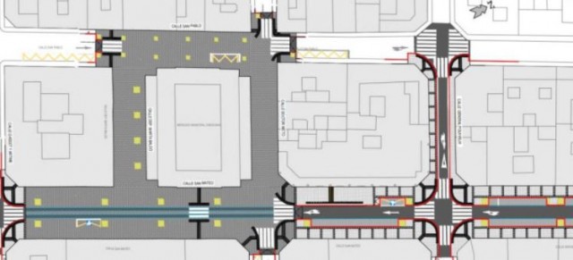 Alicante preadjudica a Bertolín la reurbanización de la calle San Mateo por un millón