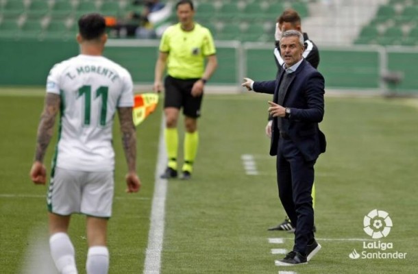Escribá será el sábado el técnico con más partidos en Primera en el Elche

