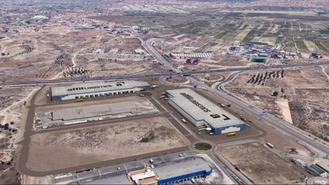 La empresa Panattoni terminará el gran centro logístico de Estrella de Levante a mediados de 2022
