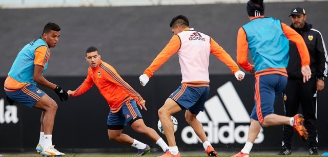 El Valencia CF ya prepara el partido contra el FC Zenit