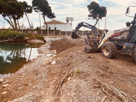 Burriana consigue las autorizaciones para construir la pasarela del Clot en la desembocadura del río Anna