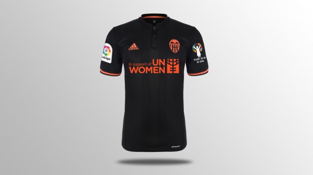 El Valencia CF celebrará el Día Internacional de la mujer luciendo el logo de 'Onu Mujeres' ante el Atlético