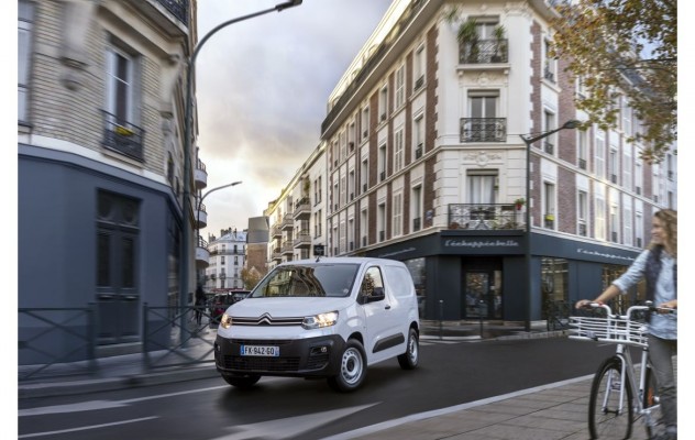 Citroën completa la electrificación de su gama de vehículos comerciales