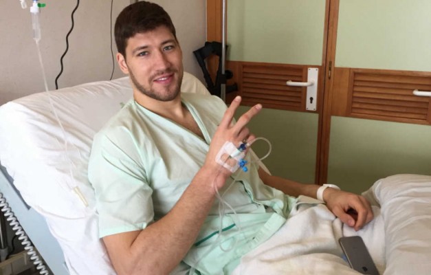 Kravtsov, operado con éxito en su pie izquierdo