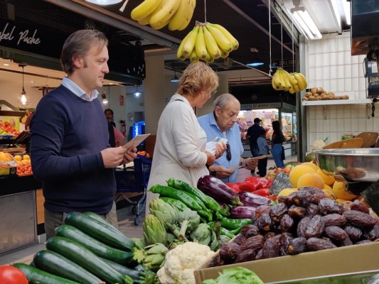 Compromís insta al área de Comercio a organizar los actos por el centenario del Mercado Central de Alicante
