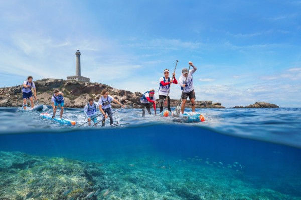 Cerca de 200 palistas disputarán la prueba nacional SUP Challenge en Cabo de Palos