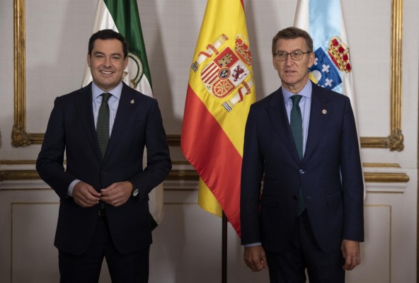 Moreno y Feijóo urgen un diálogo multilateral sobre financiación que corrija el déficit del actual modelo