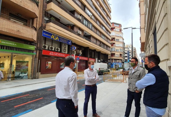 Alicante completa la remodelación de Reyes Católicos con la apertura de la calle Alemania