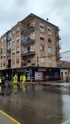  Lluvias de más de 90 litros obligan a cortar varias carreteras en la Vega Baja