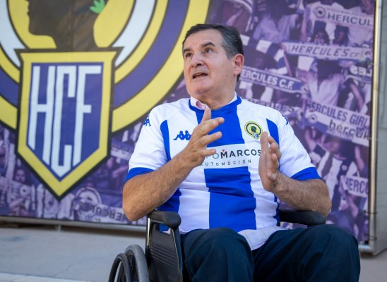 El 'reto contra la Esclerosis' del herculano José María Caruana