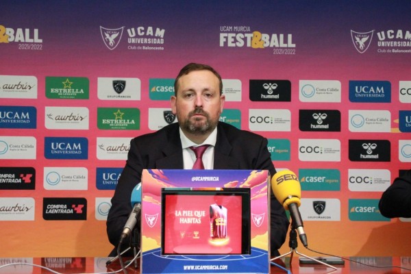 Gómez da un notable al UCAM CB y dice que deben comportarse 