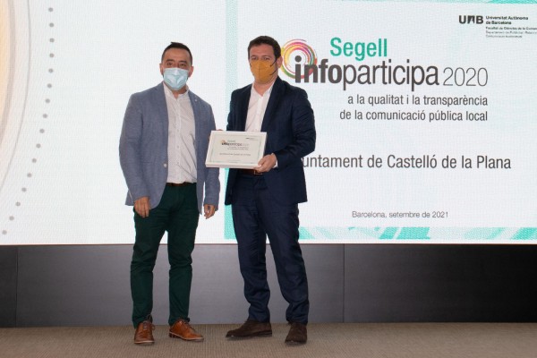 El Ayuntamiento de Castelló repite como referente nacional en transparencia municipal