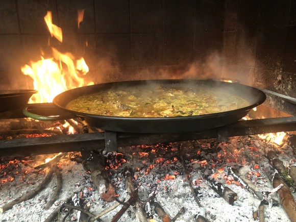 Paella Valenciana del Restaurante Rioja (Benissanó)