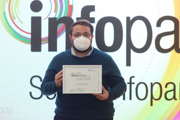 Onda recibe el premio al municipio más transparente de la Comunitat Valenciana