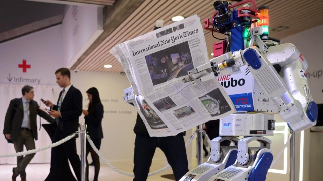 Un robot ha venido a vernos