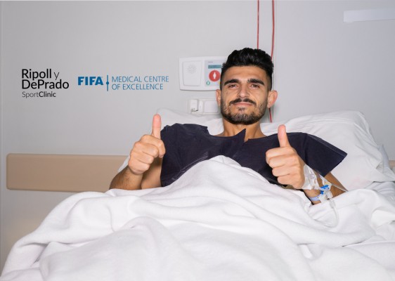 Toscano es operado con éxito de su grave lesión de rodilla y estará ocho meses de baja