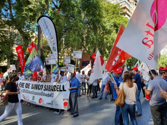 El ERE del Sabadell afectará a 126 trabajadores en la Región
