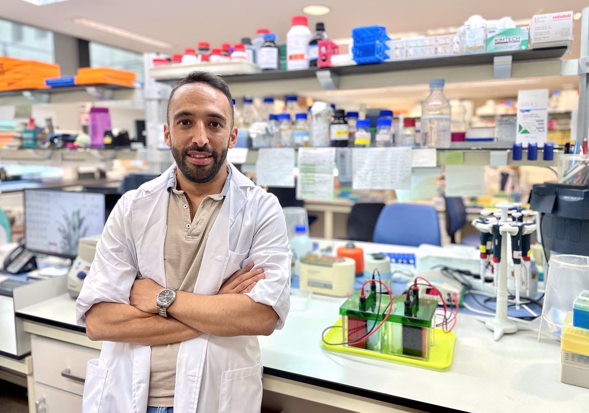 Jesús Cosín, biotecnólogo de la UV, Premio Joven Investigador de la Sociedad de Farmacología