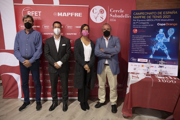 El Real Murcia CT 1919 será el primer cabeza de serie en el Nacional masculino en Sabadell