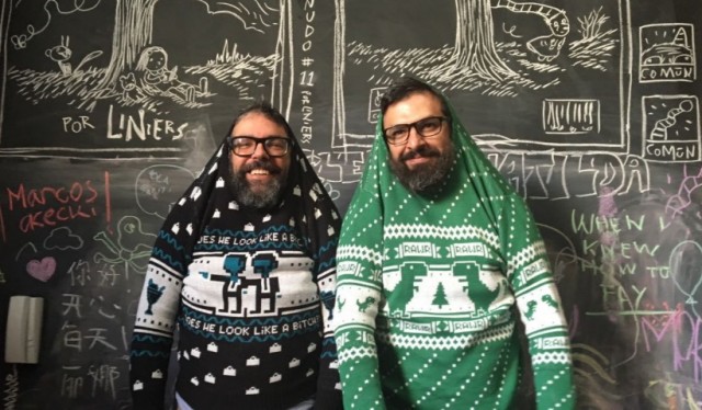 Liniers & Montt ponen a sus personajes sobre el escenario de La Plazeta