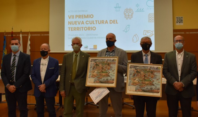 La sede de la UA en Alicante acoge el acto de entrega del premio Nueva Cultura del Territorio 