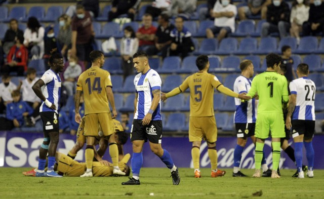 El Hércules no encajaba un 0-3 en el Rico Pérez desde hace seis años
