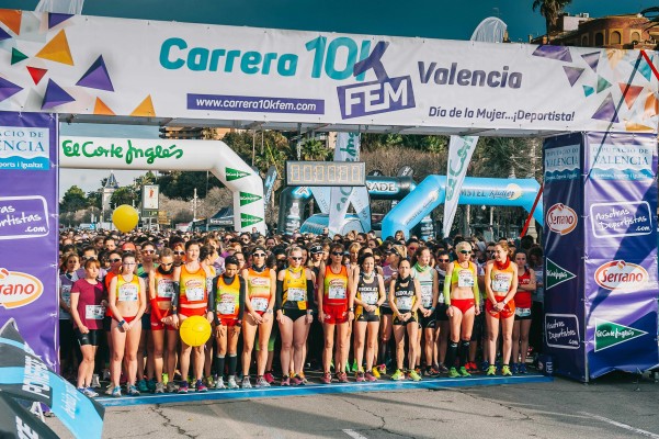 Fátima Ayachi se impone en la Carrera 10K Fem en Valencia