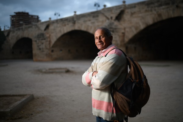 El hombre que se hizo fuerte en la calle