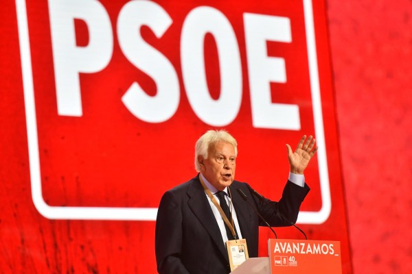 Felipe González, orgulloso de pertenecer al 