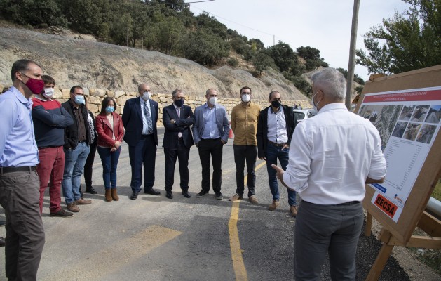 La Diputació inverteix prop de 5 milions a l'any en la conservació de la xarxa viària provincial
