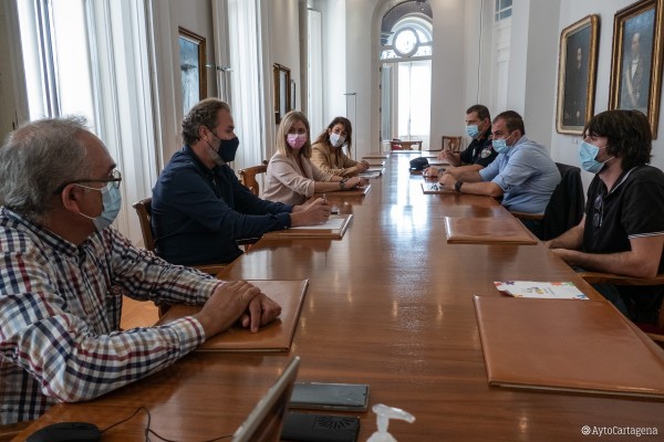 El Barrio de la Concepción de Cartagena recuperará el tráfico en la calle Peroniño en un mes