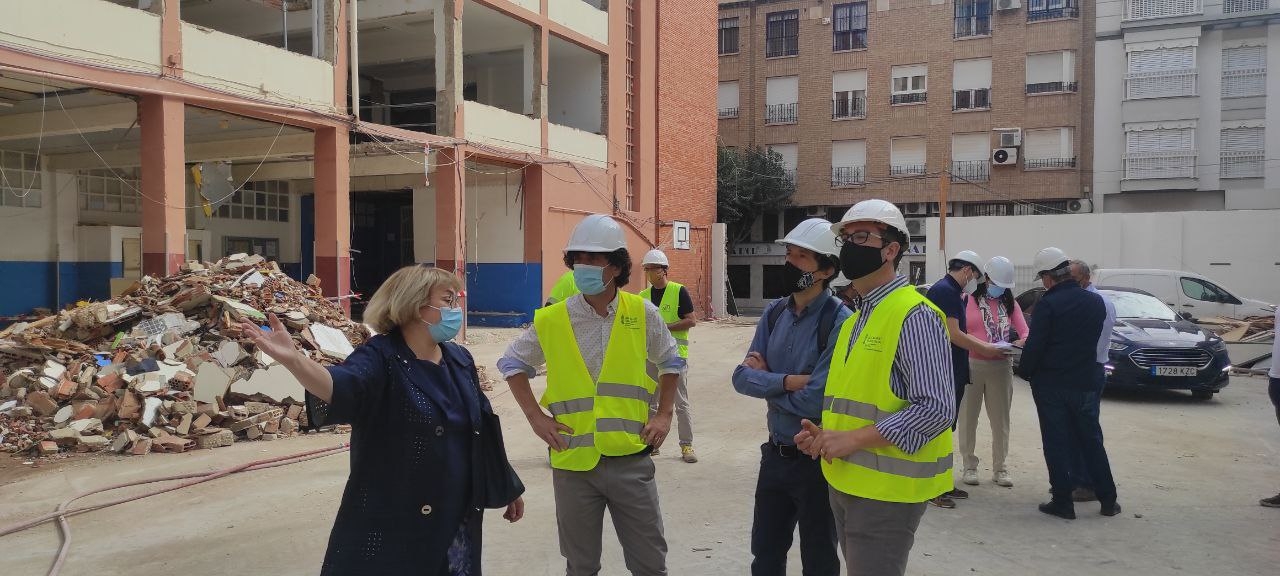 Las obras de emergencia en el CEIP Benadressa mejorarán las condiciones originales del centro
