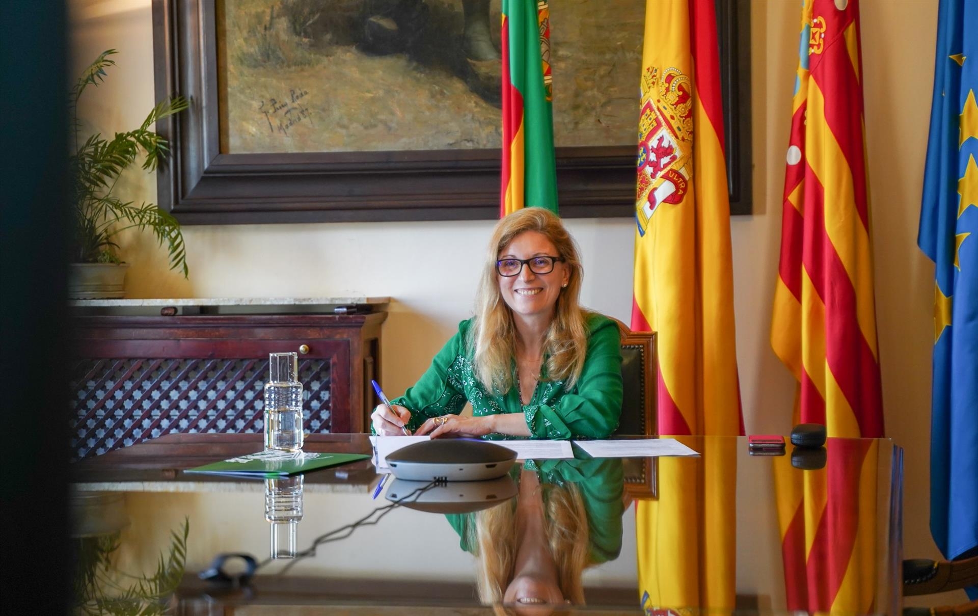 La Unión Iberoamericana de Municipalistas elige a Marco como embajadora de las mujeres rurales