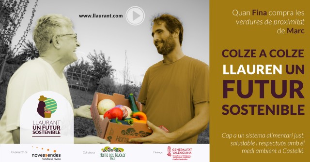 Una campanya visibilitza l'agricultura sostenible
que intenta obrir-se pas a Castelló