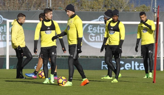 El Celta retoma el trabajo sin ocho de los titulares en el Camp Nou