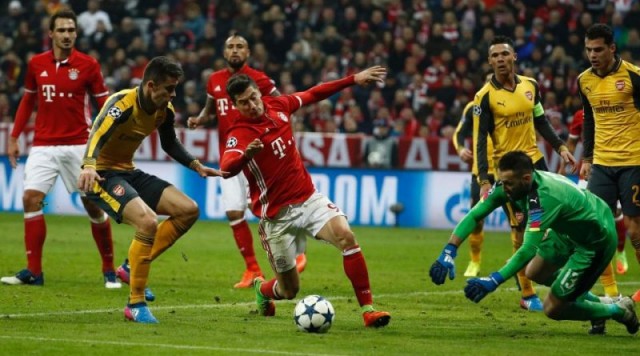 El Arsenal sueña con una remontada ante un sólido Bayern