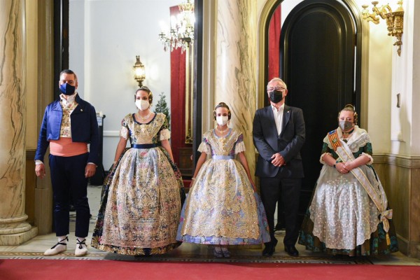 Las Falleras Mayores de València inician su 