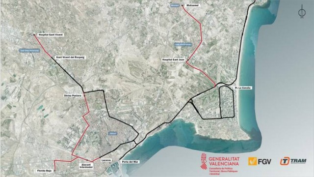 10 obras en las que el Consell podría invertir en Alicante con el 'fondo extra' del Gobierno