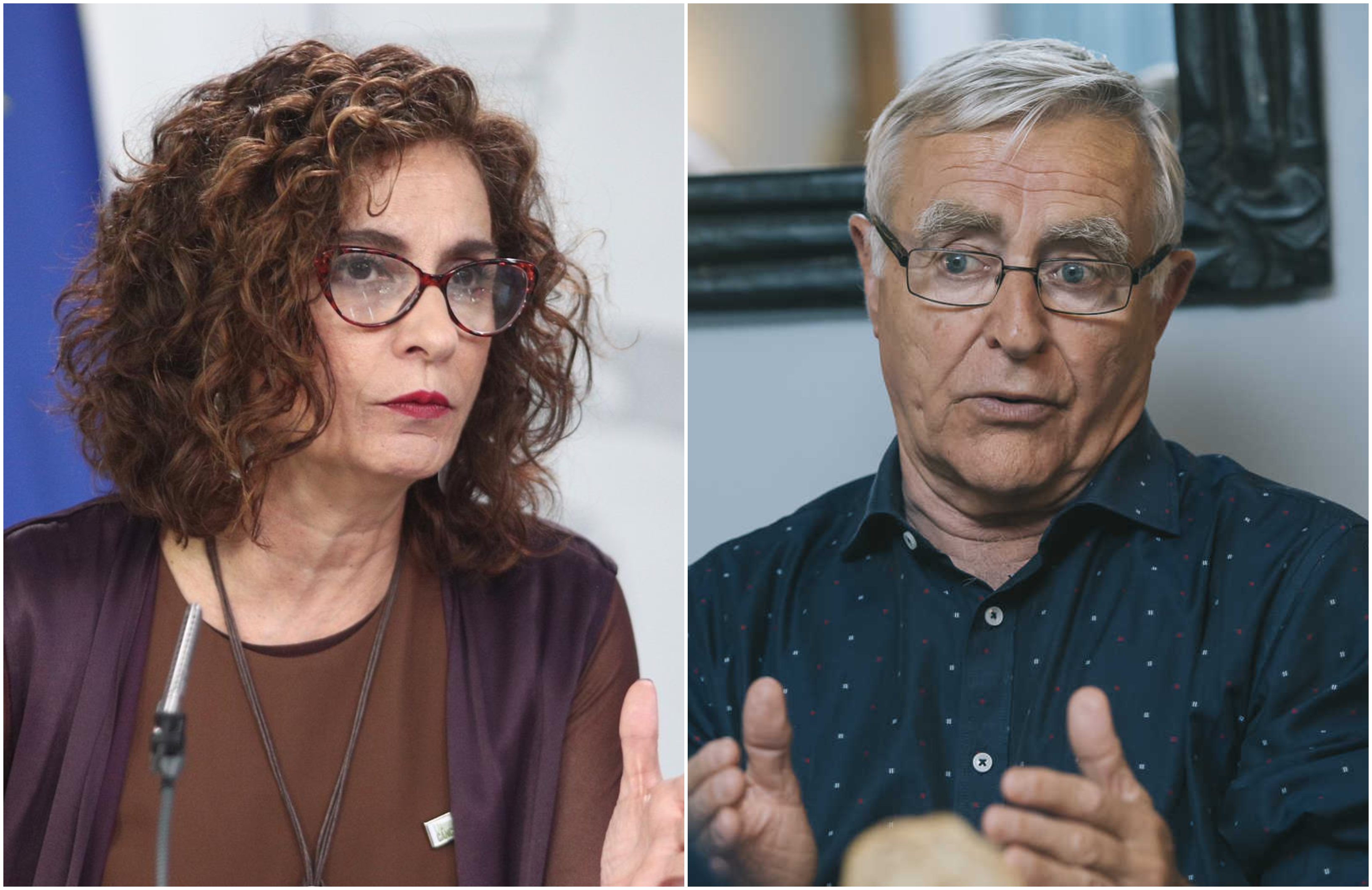  La ministra de Hacienda, María Jesús Montero, y el alcalde de València, Joan Ribó. Foto: VP - 
