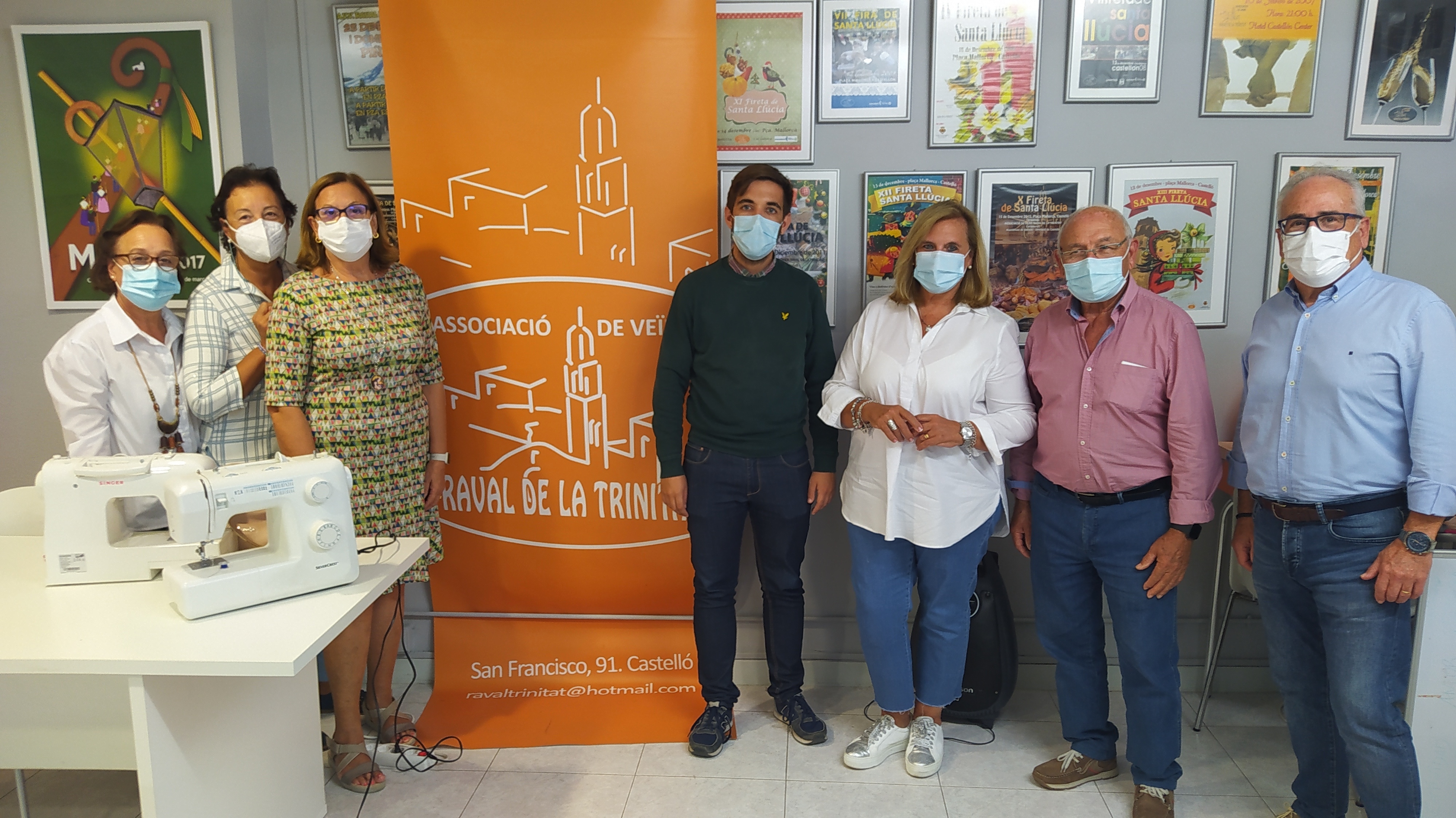 Navarro pone en valor el regreso de las actividades presenciales en las asociaciones vecinales de Castelló

