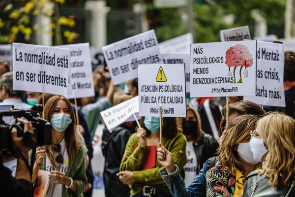 La salud mental, la puerta no se abre y el trabajo