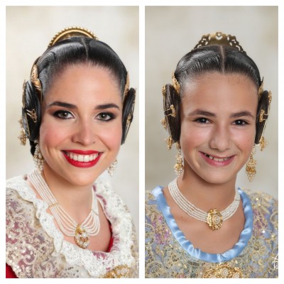 Carmen Martín y Nerea López, falleras mayores de València 2022
