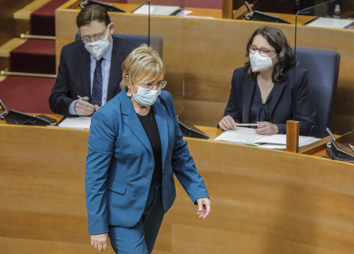 Ana Barceló, en Les Corts. Foto: ROBER SOLSONA (EP) - 
