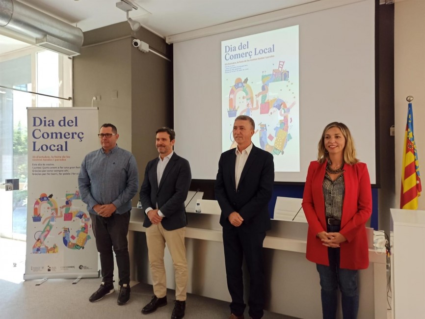 Presentación de la primera edición del 25 de octubre, Día del Comercio Local. - FOTO: EUROPA PRESS - 