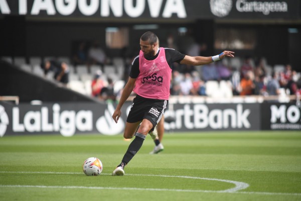 David Andújar se perderá por sanción la visita del Cartagena el sábado al Amorebieta