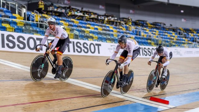La selección española de pista se concentra en Valencia para preparar el Mundial