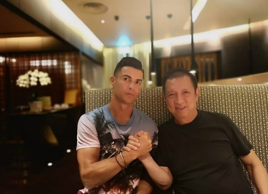 Cristiano Ronaldo anuncia un nuevo proyecto junto a Peter Lim