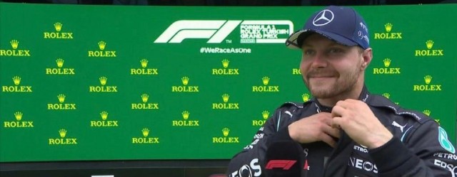 Bottas ganó en Turquía, Verstappen recuperó el liderato y 'Checo' al podio