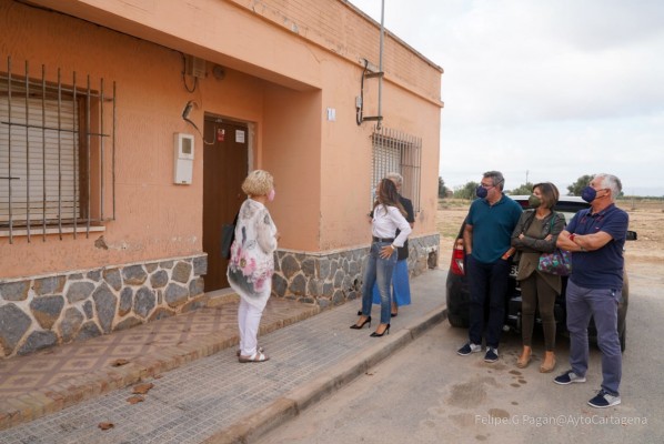 El Ayuntamiento de Cartagena destina 46 viviendas a alquileres sociales, la última es una casa en Pozo Estrecho